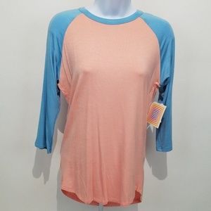 LuLaRoe Randy Women Top Size XS Baseball Style